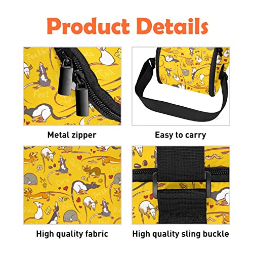 Lonchera pequeña Fancy Rat para llevar comida al trabajo de forma cómoda y ligera 6
