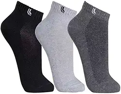 Kit de 3 Pares de Meia Lupo 03225-089 Cano Curto Sport