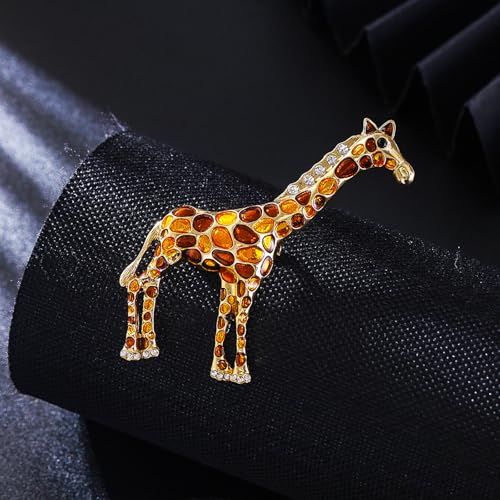 Image of Rhinestone /Enamel Animals Brooch and Pin for Women Elegant Animals Brooches Dress Accessories Birthday Gifts for Mom Wife