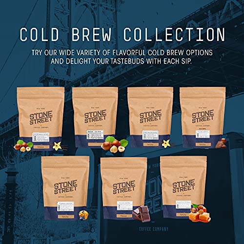 Stone Street Cold Brew Flavored Coffee, Natural Blueberry Flavor, Low Acid, 100% Colombian, Gourmet Coffee, Coarse Ground thumb #8