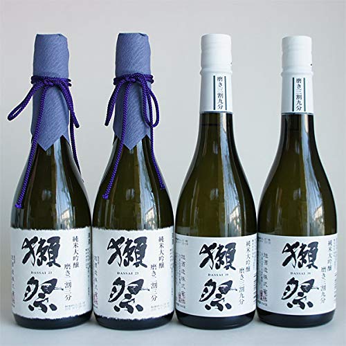 獺祭 純米大吟醸 日本酒飲み比べセット 磨き23 2本 磨き39 2本 計4本 ギフト包装不可 旭酒造 山口県