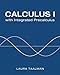 Calculus I with integrated Precalculus