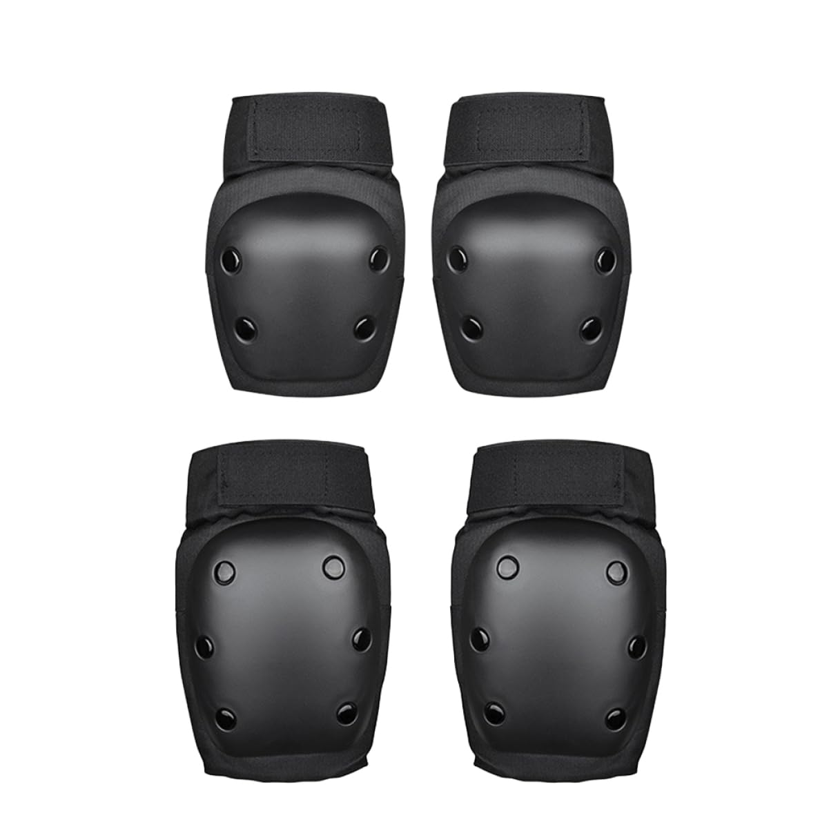 BESPORTBLE 1 Skateboard Protector Knee Pads Support Skating Scooters for Gear Youth Protective Sports Boys Size Brace Sleeve Suits Black