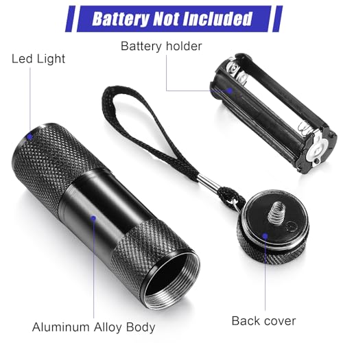 Roceei ROCEEI-BLACKLIGHT-034 10 Pieces Uv Blacklight Flashlights thumb #1