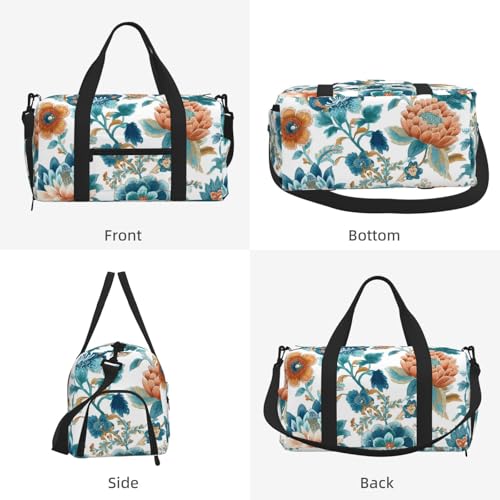 Bolsa de deporte para separar zapatos y ropa sucia, diseño exótico e impermeable 2
