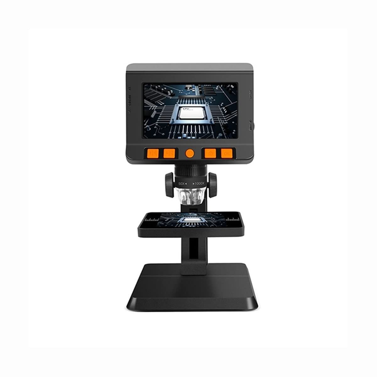 ZTBH Kit di Accessori per microscopio Microscopio di biologia Digitale elettronico 1000x, con Supporto Vetrini per microscopio (Magnification : 1000X)