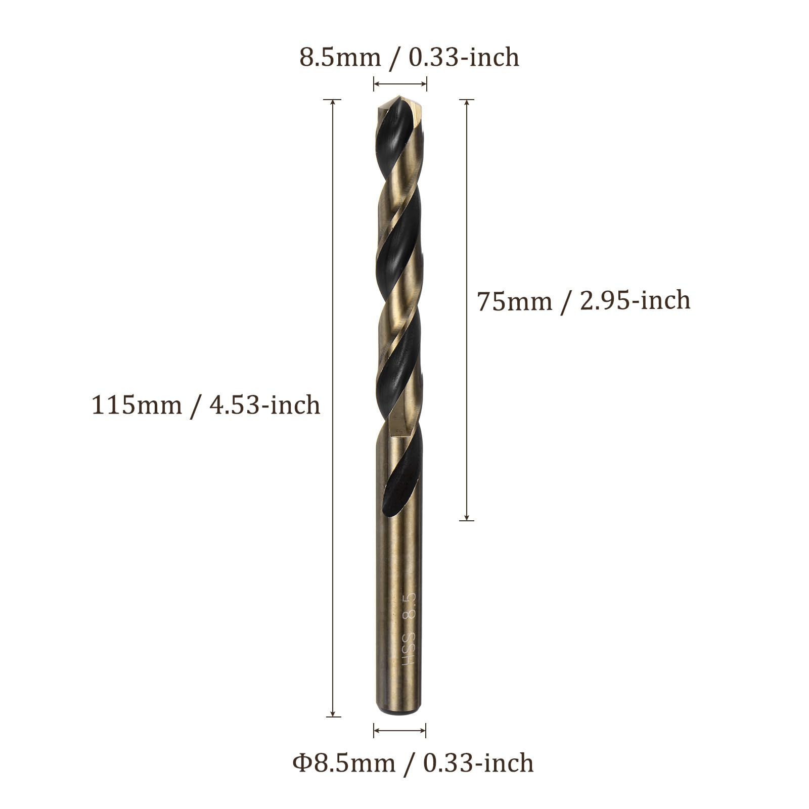 Kozelo 2PCS Twist Drill Bit - Image 3