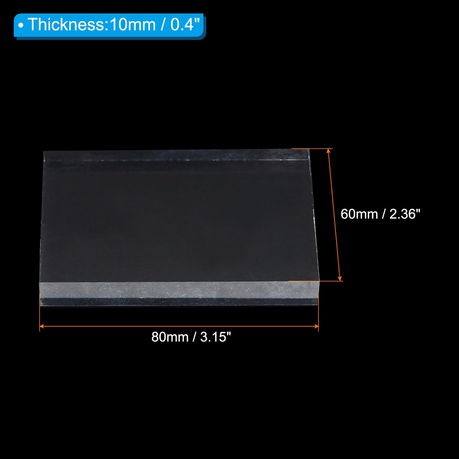 PATIKIL Acrylic Stamp Block - Image 2