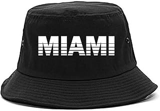 Kings Of NY Miami Florida State City Bucket Hat Black