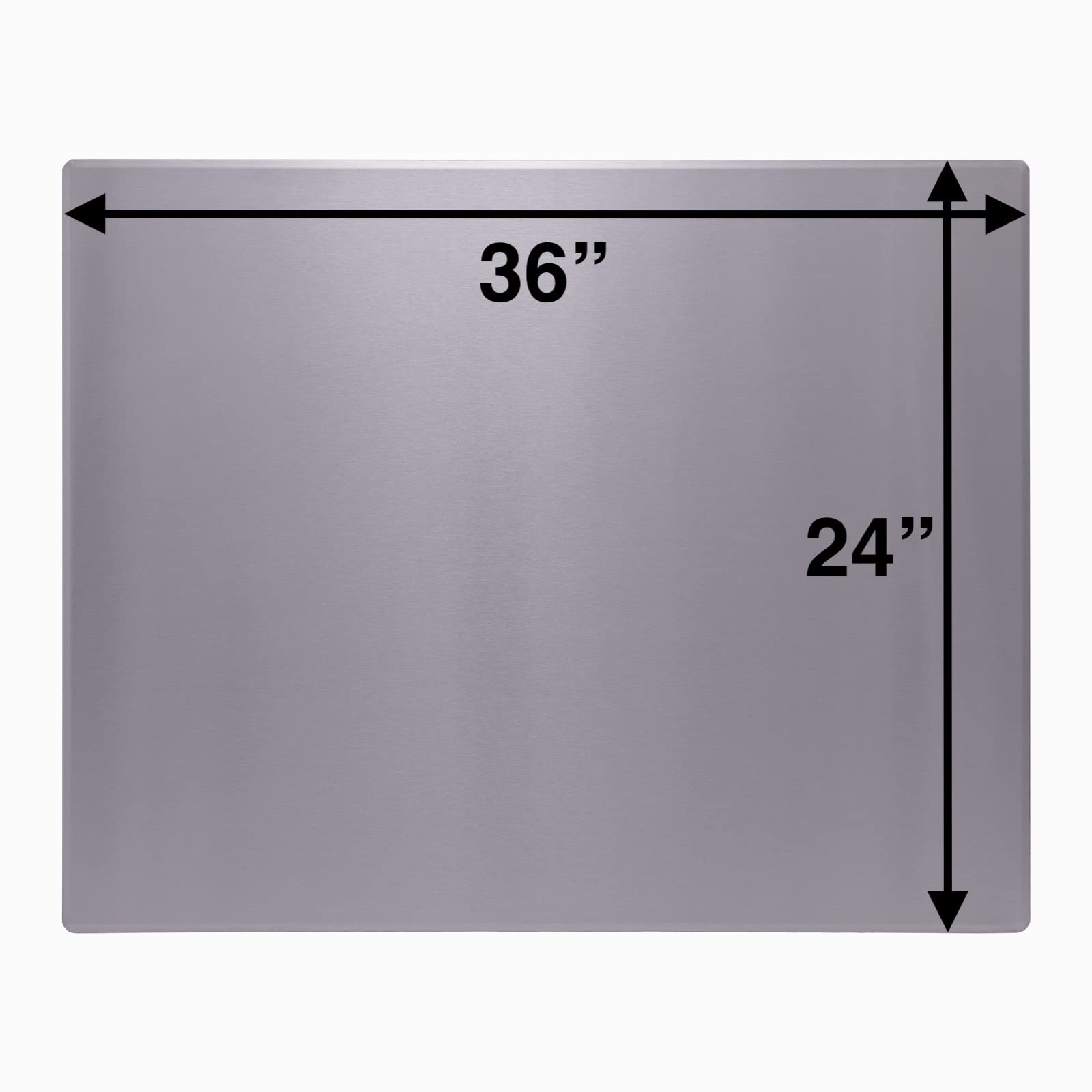 Stainless Steel Backsplash, 36