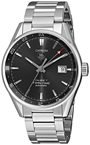 TAG Heuer Men's WAR2012.BA0723 Analog Display Automatic Self Wind Silver Watch
