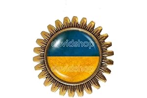 Ukraine Ukrainian Flag Badge Symbol of Nationality - a Symbol of Patriotism and Unity