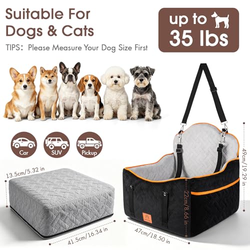 GINMIC Dog Booster with Dual Leashes
