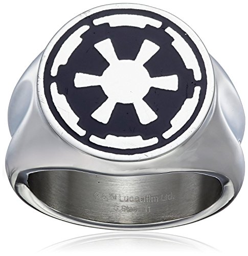 Star Wars Jewelry Imperial Symbol Stainless Steel Ring