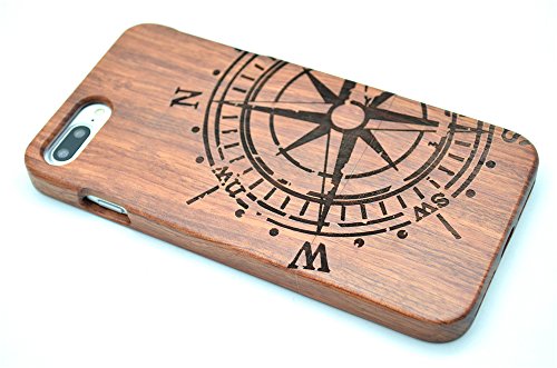 Cassa di Legno di iPhone 7 / 8, PhantomSky[Serie