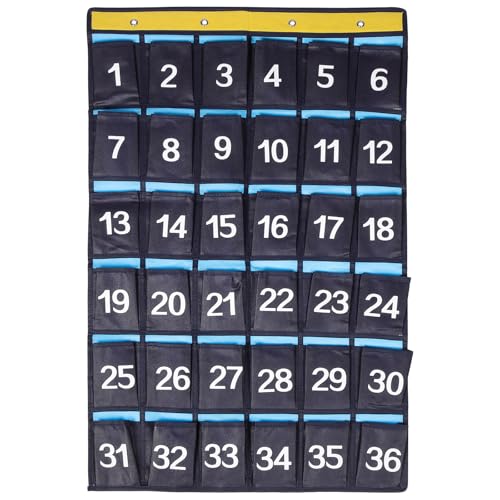 Tableau à Poches Numérotées pour Téléphone et Rangement Mural de Dortoir ou Bibliothèque