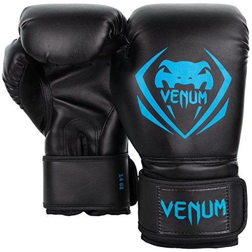 Venum Contender ボクシンググローブ 12oz Venum Contender Boxing Gloves - Black/Purple - Venum