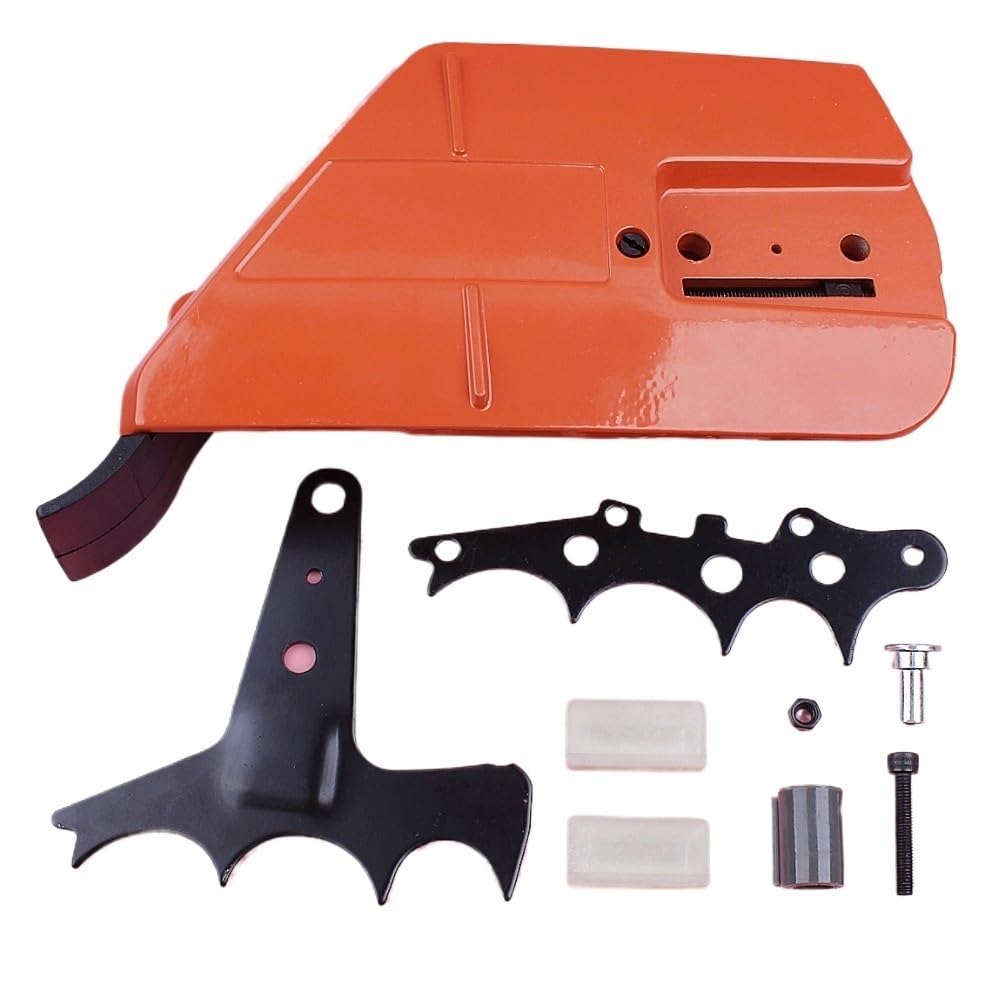 Repuesto Compatible, Tira de púas de Parachoques para Motosierra Modelo 362 365 371 372, Cubierta de Embrague de Freno de Cadena