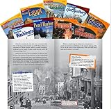 Teacher Created Materials TIME You Are There!, Grades 6 to 8, 9-Book Set (Time(r) Informational Text)