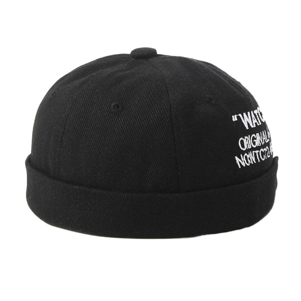 ONEFTI Unisex Hats Letter Printed Caps All Seasons Landlord Hats Cotton Yuppie Caps 3-8 Years Children Hats 1 Pack