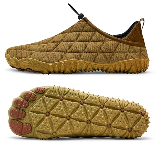 Image of WateLves Barefoot Water Shoes Women Men Beach Breathable Walking Shoes Anti Slip Wide Toe Minimalist Zero Drop Sneakers for Travel Hiking Yoga