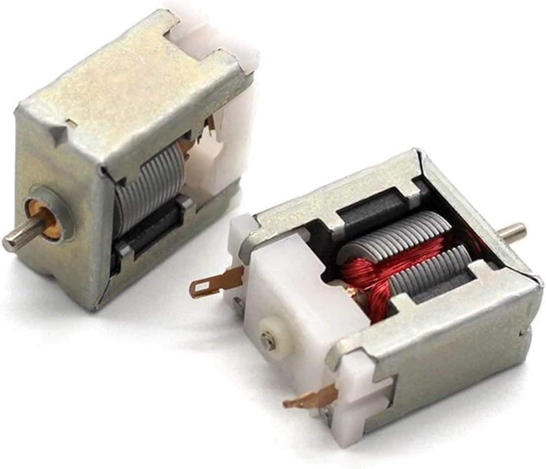 020 Micro 3V Square Bare DC Electronic Motor 15000RPM High Speed DIY/Current-0.08A, Torque-0.71,1024Watt Mini Motor for School Experiments Electronic Component. Pack of 2-picture-25