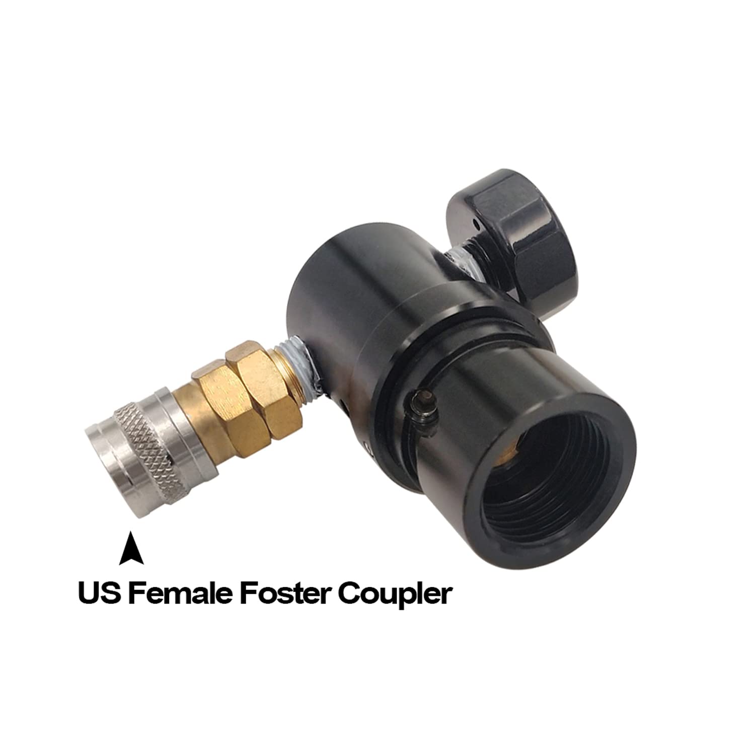 GEN2 HPA Micro MR Luftregler W/US Foster Koppler W/Remote Coil Schlauch 300psi Manometer, Ausgangsdruck 40PSI-200PSI