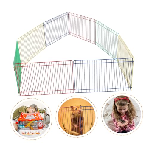 Clôture de parc pour hamster et lapin Mobestech 8 pièces fil