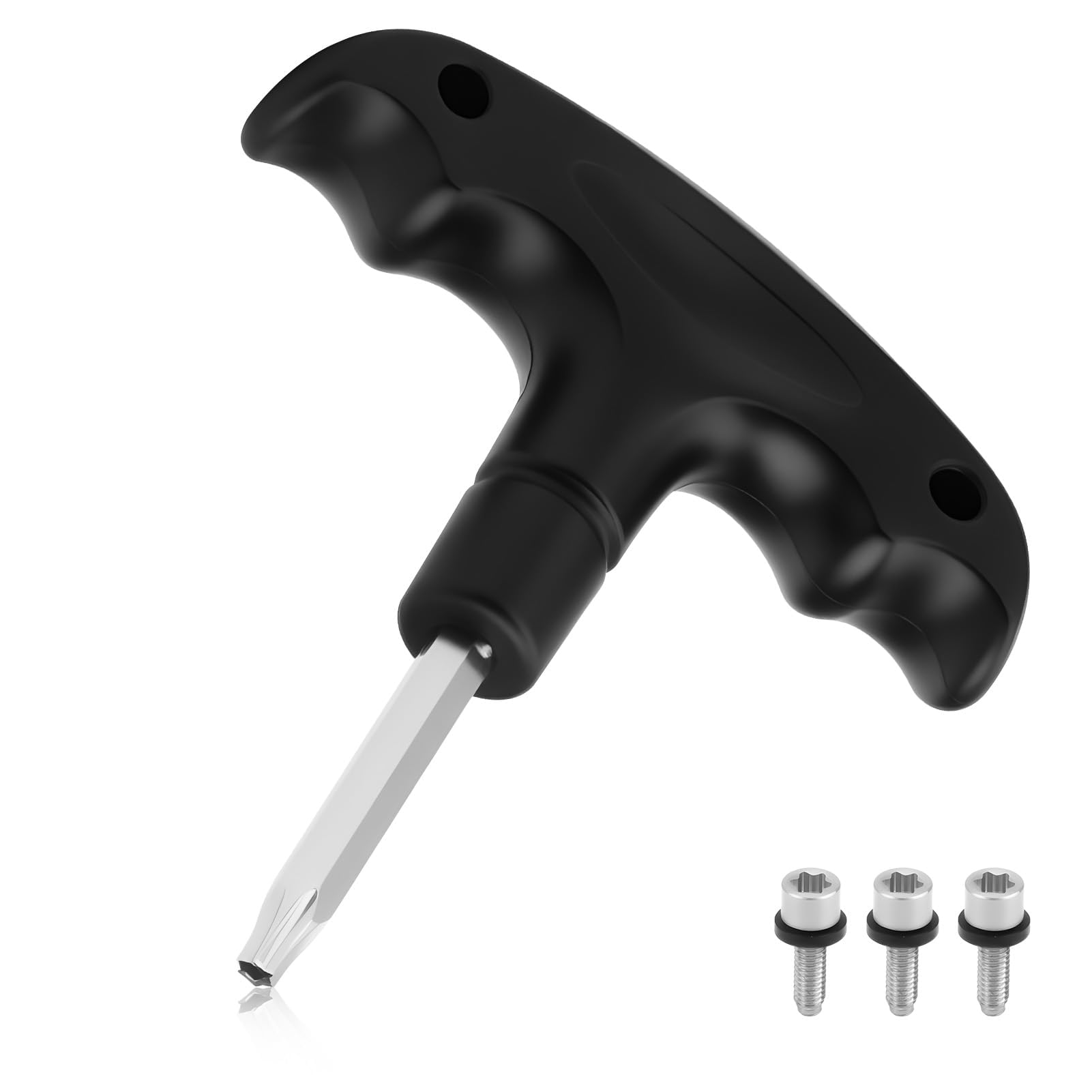unillea 4Pcs Golf Driver Wrench and Screw Bolt Set, Golf Torque Wrench, Golf Driver Screw Bolt Compatible with Compatible with Taylormade M3 M4 M5 M6 SIM SIM for Club Head Maintenance