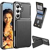 Rangement Sécurisé Pour Cartes : Pochette portefeuille élégante en cuir synthétique pour Galaxy S26, équipée de 4 fentes pratiques pour cartes de crédit, d’identité ou billets. Gardez vos effets personnels organisés et en toute sécurité lors de vos déplacements