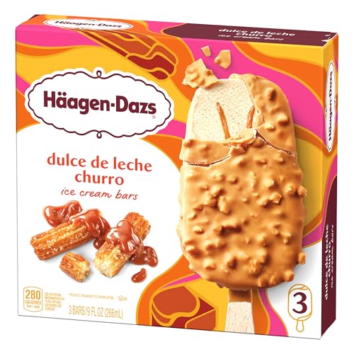Häagen-Dazs Haagen-Dazs Dulce De Leche Churro Bar 3Ct thumb #9