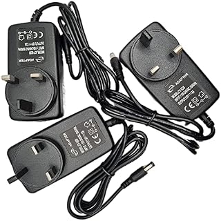 Multibao 12V 2A Power Supply Adapter, AC to DC Power Supply Adapter, AC/DC Converter Adapter Driver Transformer UK Plug 5.5mm*2.1mm for LED light CCTV Camera (3)