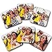 HB Art Design UPLOAD 6 DIFFERENT PHOTO CUSTOM COASTER Print SET OF 6 Glossy Hardboard Personalized Photo Collage Picture Photo Prints Personalized Gifts Christmas Gift Decorations