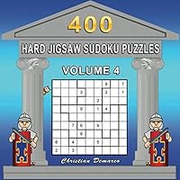 400 Hard Jigsaw Sudoku Puzzles Volume 4: Extra Large Book Layout - Only 4 Puzzles per Page 1790678781 Book Cover