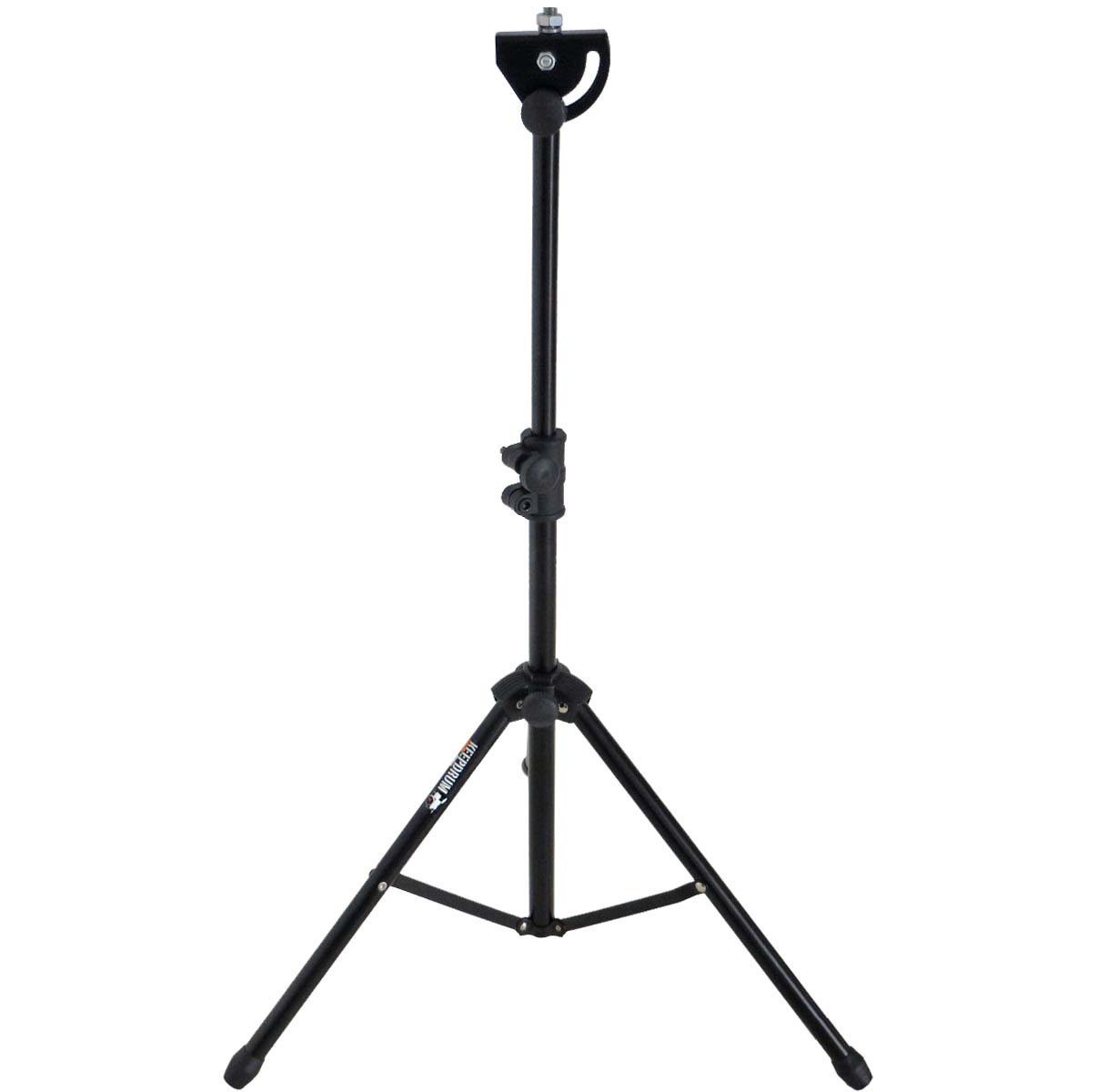 Keepdrum DP-RD Set Practice Pad Rosso con treppiede e custodia + bacchette per batteria 1 paio