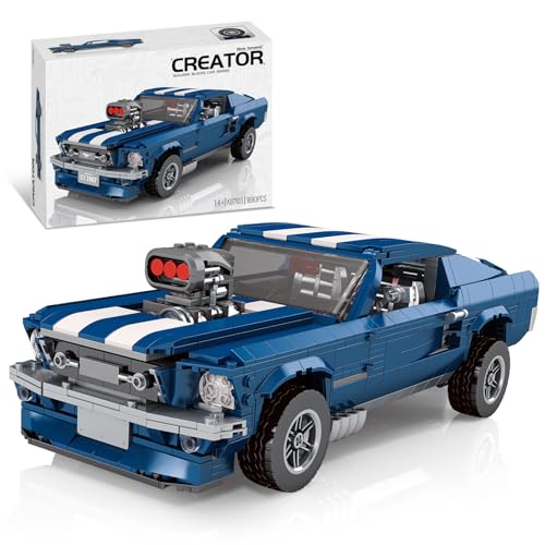 Creater Expert GT 1976 Building Blocks Toys - Compatible with Lego Car Adults Challenging, Advanced Collector's Car Model, Home and Office Display, Collectible Gift for Adults and Teens