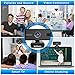 immagine 1LUROON Full HD 1536P Webcam USB per PC, Videocamera PC Webcam con Microfono per Computer Desktop, Tablet, Laptop, Giochi, Video, Conferenze, ECC (Nero)