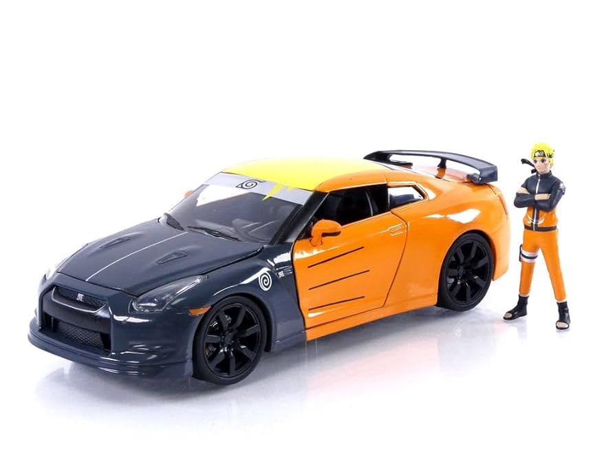 Amazon.com: Naruto 1:24 2009 Nissan GT-R(R35) Die-Cast Car
