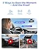 FREEXAR 4K 360° Dash Cam, 4-Channel Dash Camera for Cars, Full Coverage Front Rear Left Right Inside with GPS, 5.8GHz Wi-Fi & App, Night Vision, Voice Control, 24H Parking Mode, 128GB Card Included #5