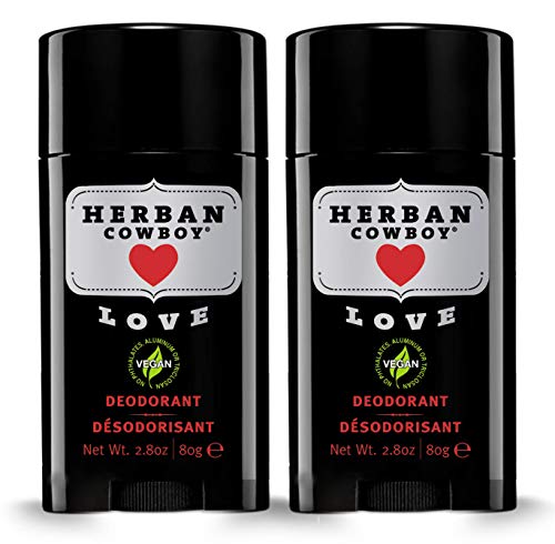Herban Cowboy Love For Her Deodorant, Pack of 2