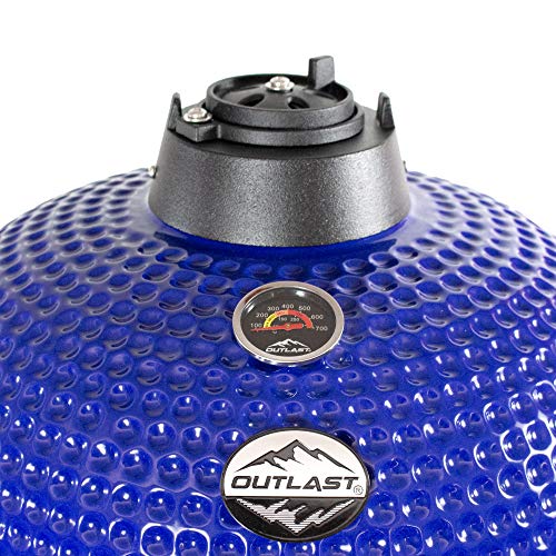 Outlast 24" Large Ceramic Kamado Barbecue Charcoal Grill #TOP6