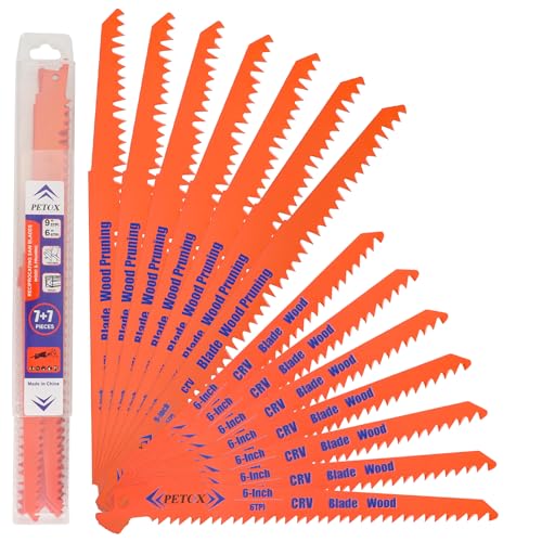 Lames de scie alternative 5TPI à denture agressive pour des coupes de bois ultra rapides