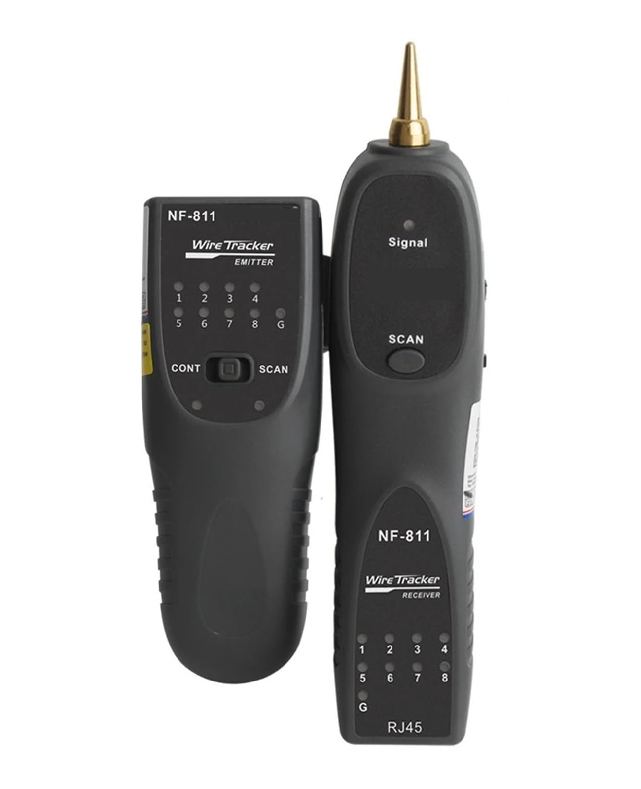 Tester kabli sieciowych RJ11 RJ45, lokalizator przewodów telefonicznych, toner, wykrywacz Ethernet, narzędzie do testowania ciągłości linii - Omni-Check