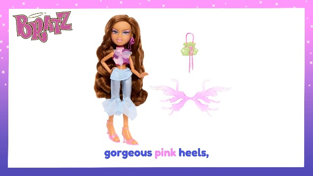 bratz yasmin pink dress Bratz Yasmin Fashion Pixiez Fantasy   dollabyhieros 