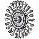 PFERD COMBITWIST Rundbürste gezopft RBG | Ø 125x12mm M14 Edelstahl-Draht-ø 0,35 | 43303053 – für Winkelschleifer