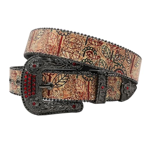 Ceinture graffiti en cuir : l'accessoire rétro pour vos soirées