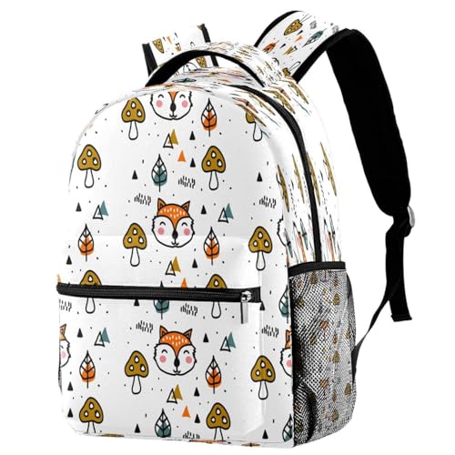 Sac à dos d'école filles et garçons avec grand compartiment de voyage 40cm