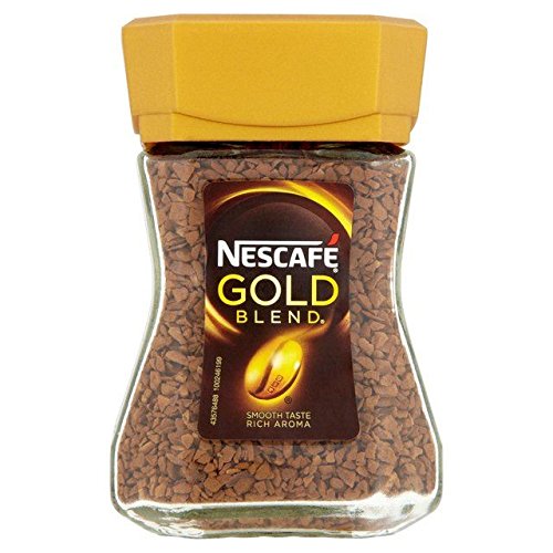 Preisvergleich Produktbild Nescafe Gold Mischung Gefriergetrocknet 50 g Kaffee löslich (6 Stück)