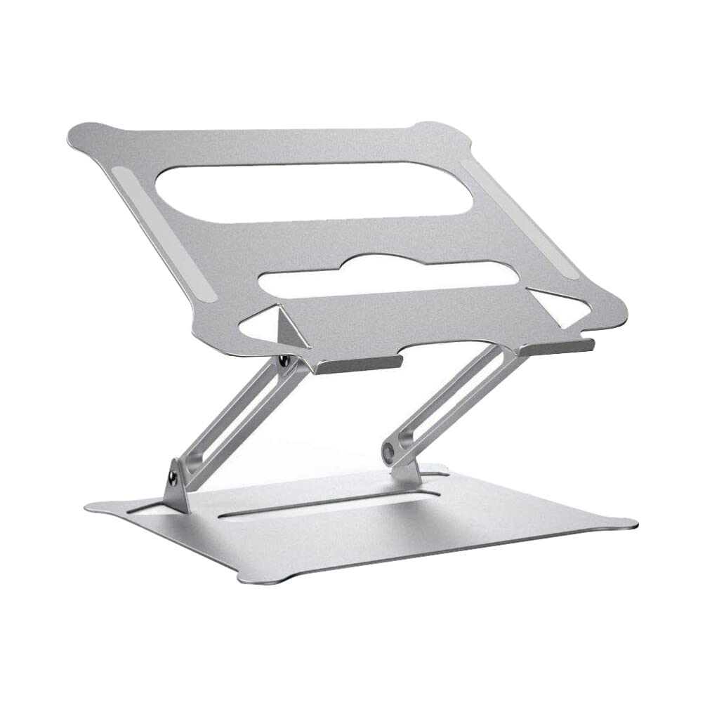 KOMBIUDA Stand Aluminum Alloy Stand Height-Adjustable Notebook Holder Silver