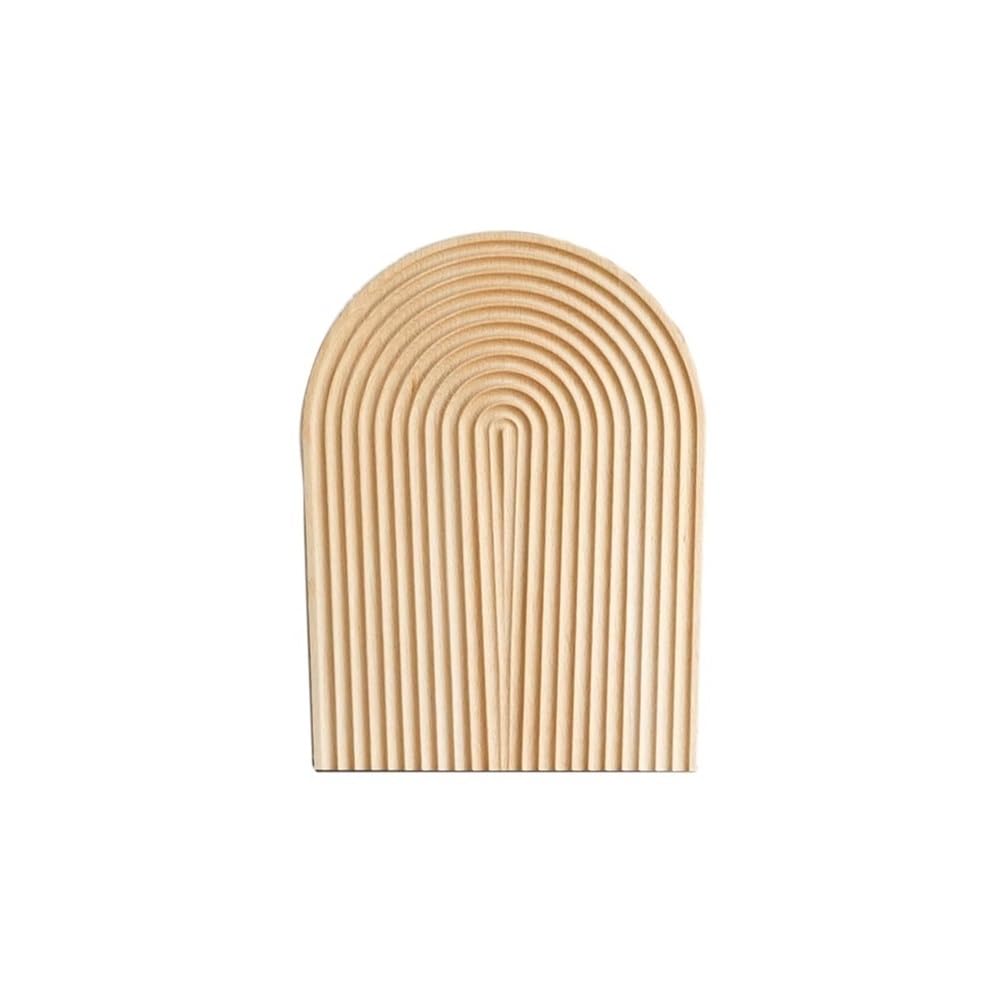 Plateau en bois massif chic pour une decoration nordique et service de table elegant